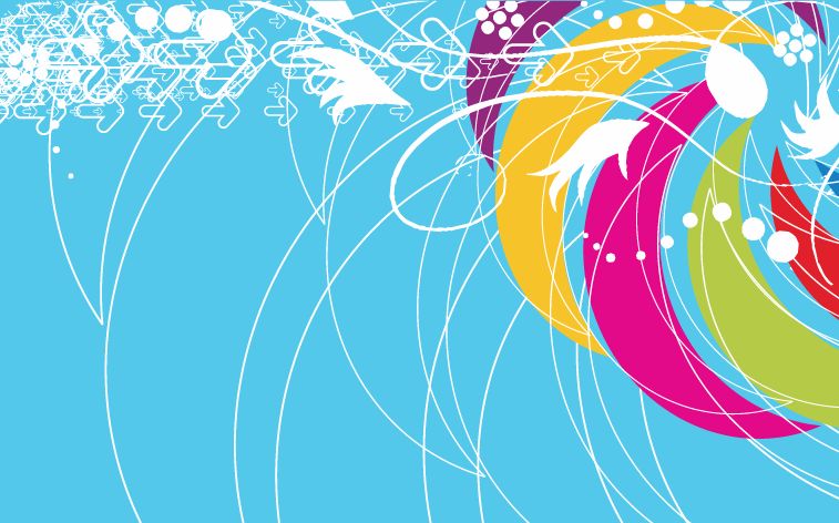 free vector Abstract Colored Background Vector Illustration